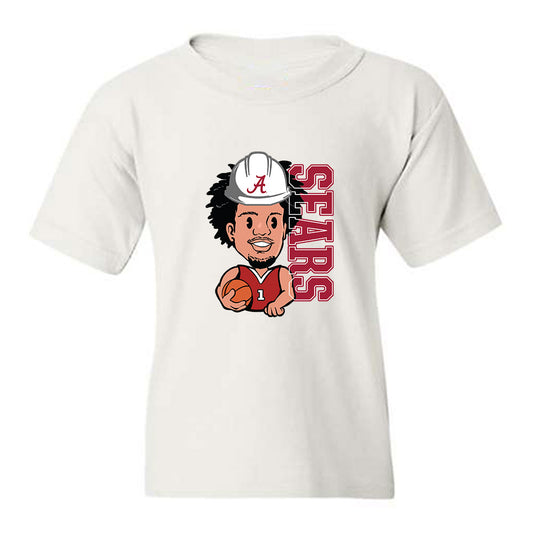 Alabama - NCAA Men's Basketball : Mark Sears - Youth T-Shirt-0