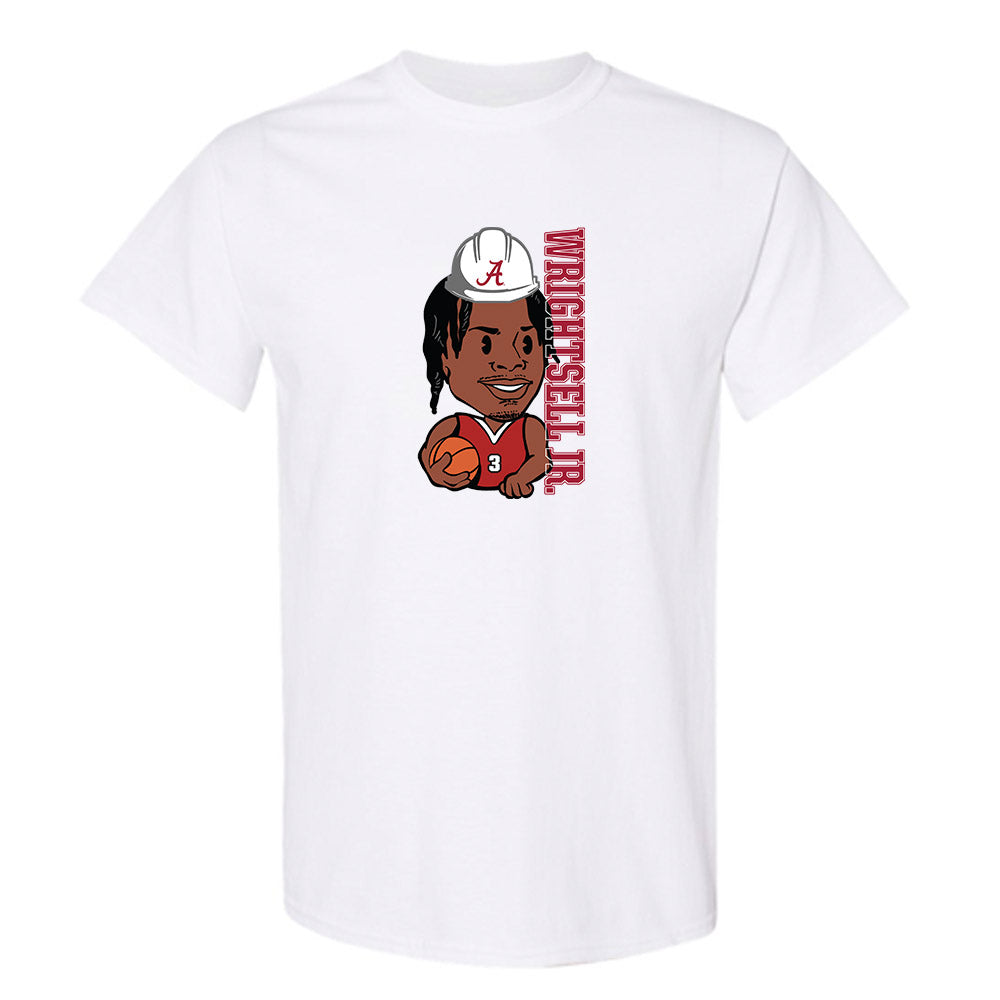 Alabama - NCAA Men's Basketball : Latrell Wrightsell Jr - T-Shirt-0