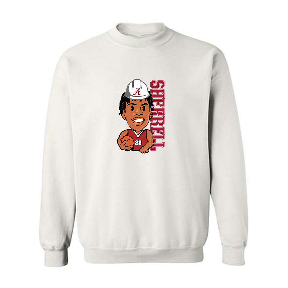 Alabama - NCAA Men's Basketball : Aiden Sherrell - Crewneck Sweatshirt-0