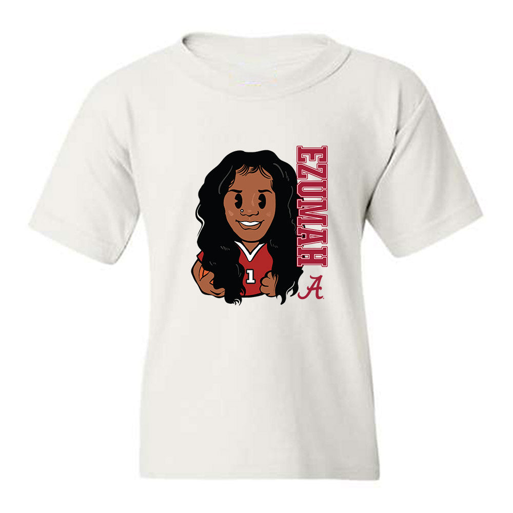 Alabama - NCAA Women's Basketball : Christabel Ezumah - Youth T-Shirt-0