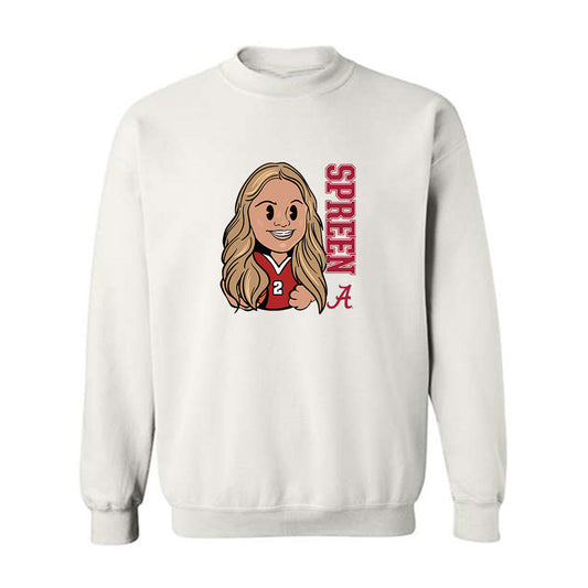 Alabama - NCAA Women's Basketball : Chloe Spreen - Crewneck Sweatshirt-0