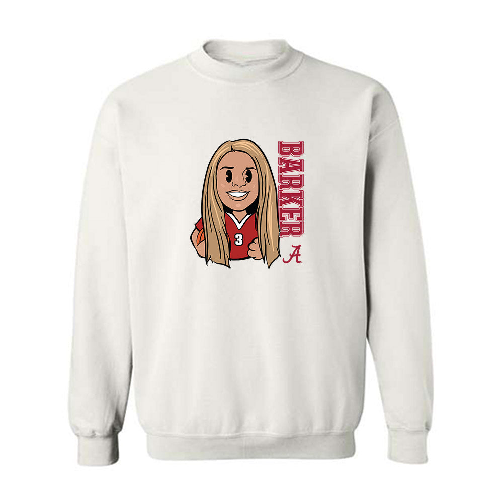 Alabama - NCAA Women's Basketball : Sarah Ashlee Barker - Crewneck Sweatshirt-0