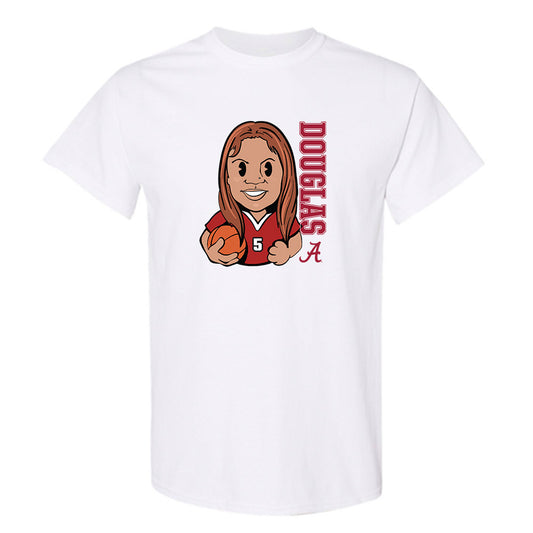 Alabama - NCAA Women's Basketball : Reychel Douglas - T-Shirt-0