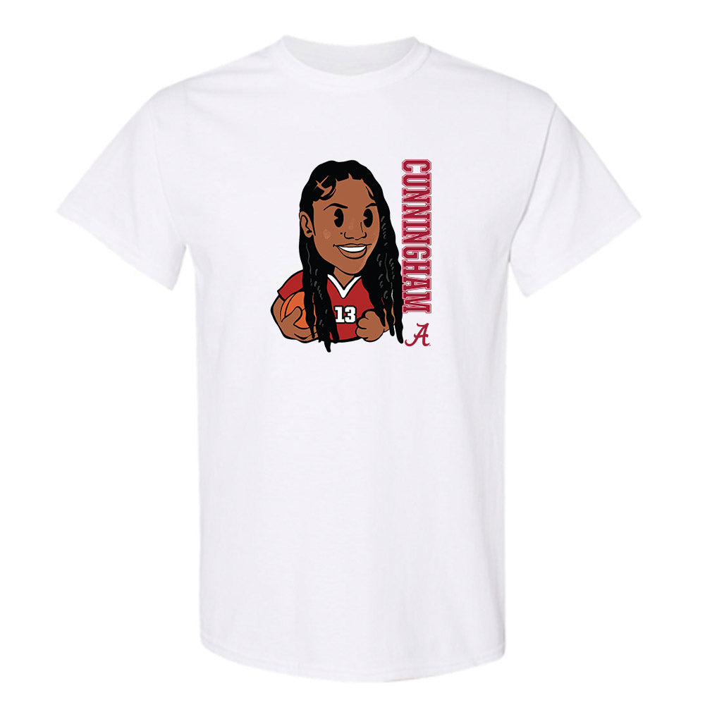 Alabama - NCAA Women's Basketball : Jeanna Cunningham - T-Shirt-0