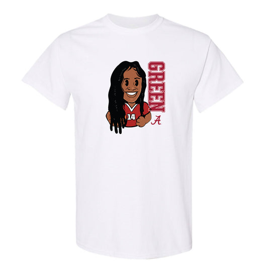 Alabama - NCAA Women's Basketball : Zaay Green - T-Shirt-0