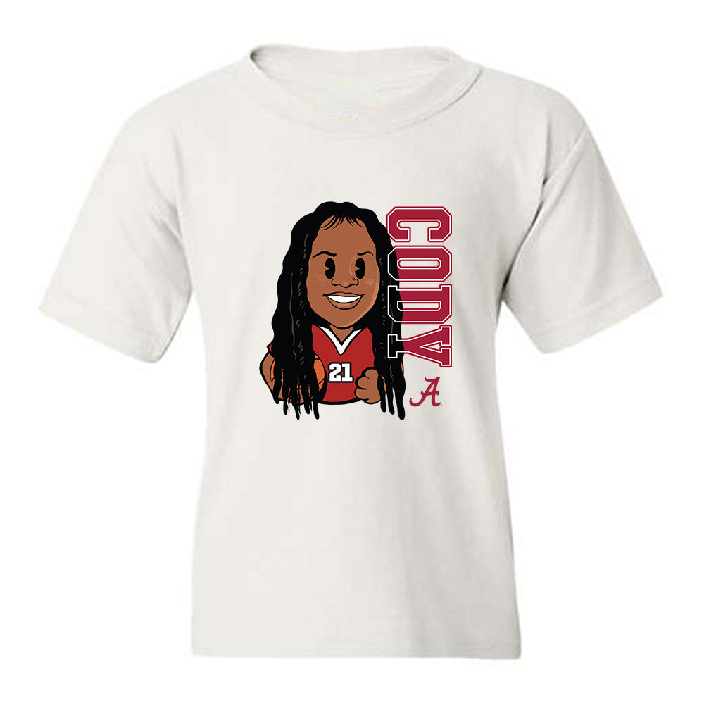 Alabama - NCAA Women's Basketball : Essence Cody - Youth T-Shirt-0