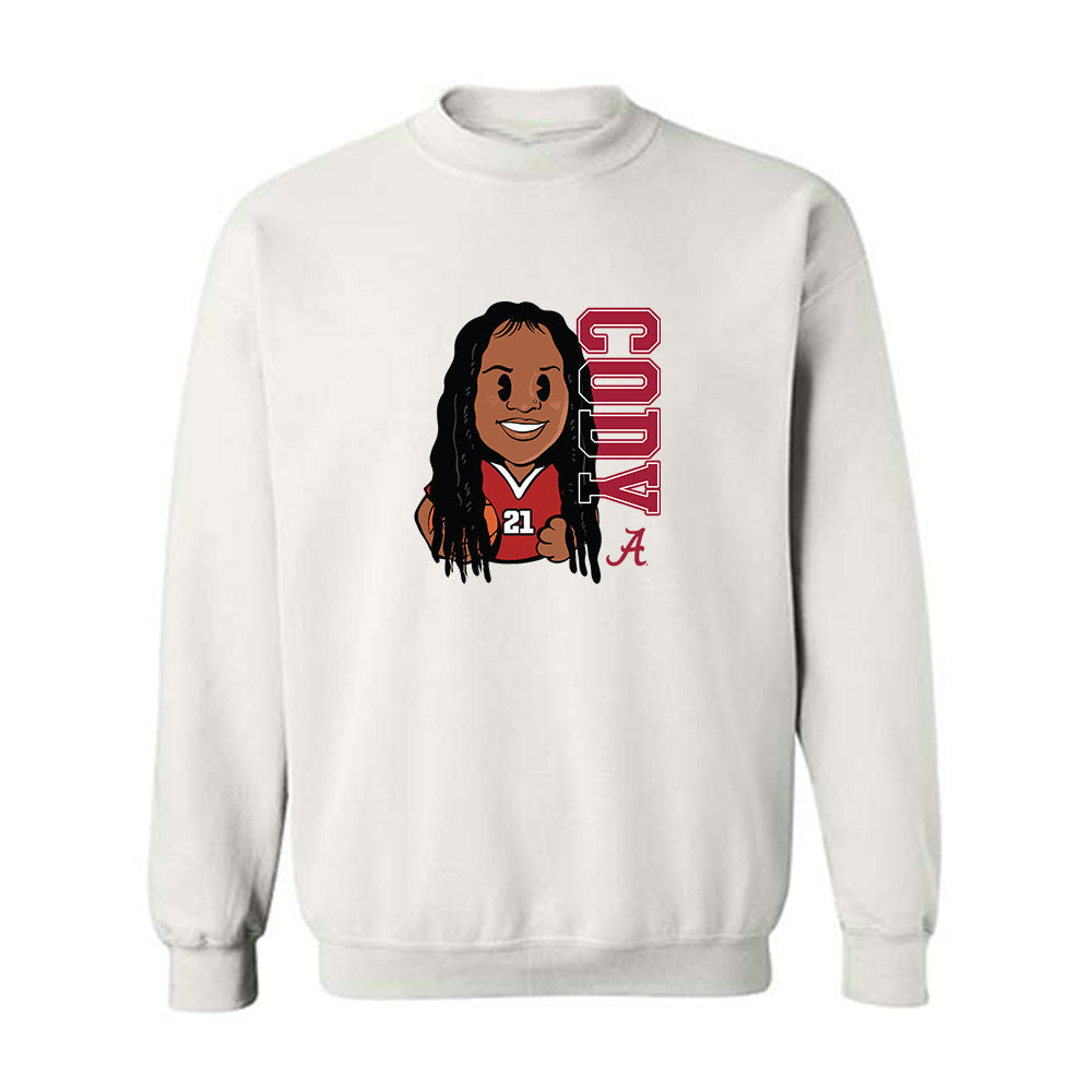 Alabama - NCAA Women's Basketball : Essence Cody - Crewneck Sweatshirt-0