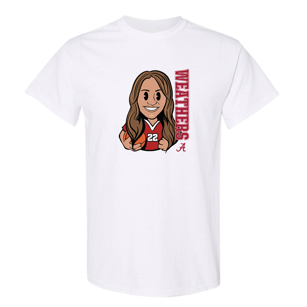 Alabama - NCAA Women's Basketball : Karly Weathers - T-Shirt-0