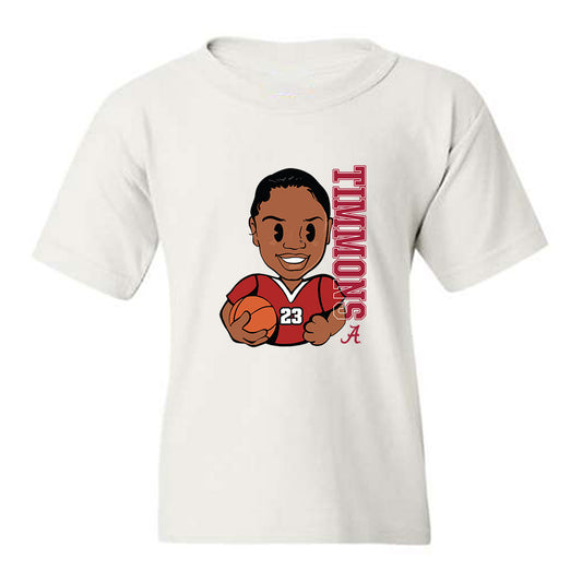 Alabama - NCAA Women's Basketball : Jessica Timmons - Youth T-Shirt-0