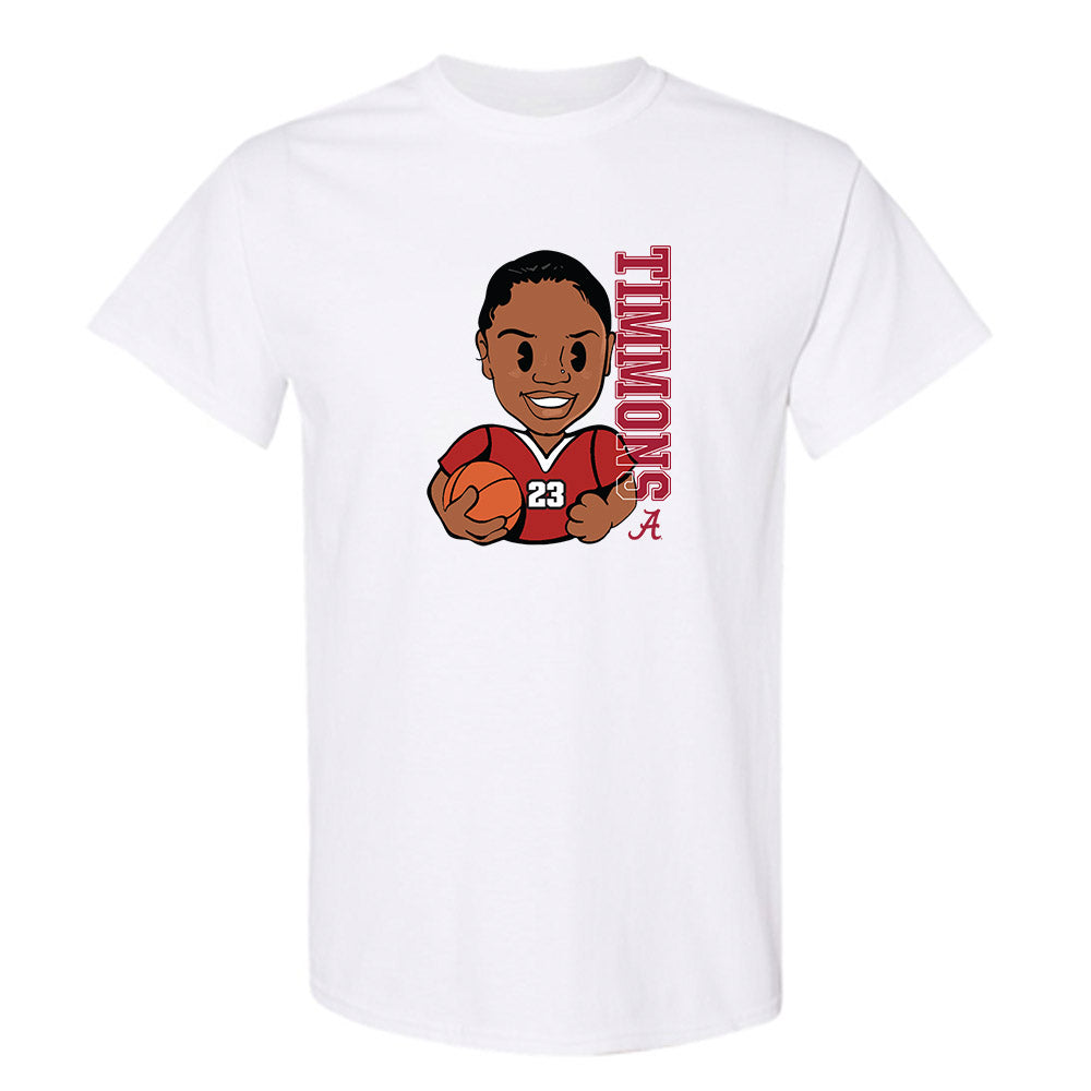 Alabama - NCAA Women's Basketball : Jessica Timmons - T-Shirt-0