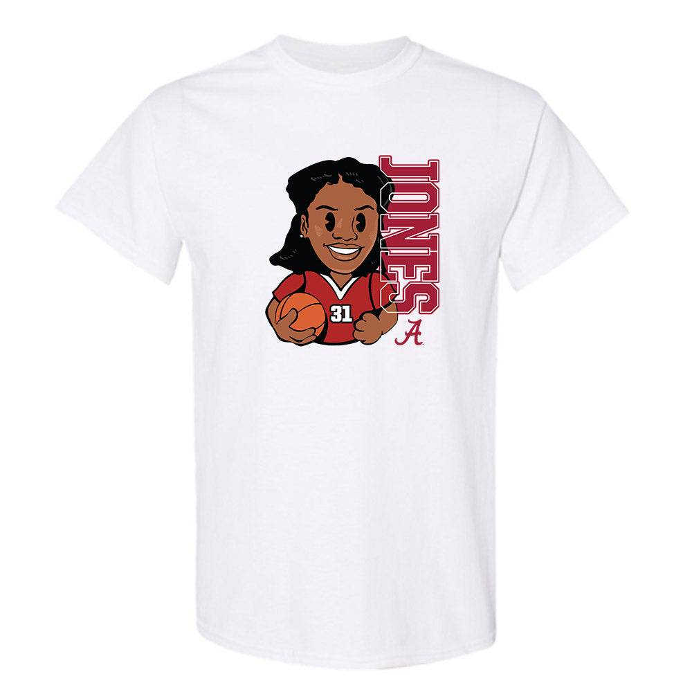 Alabama - NCAA Women's Basketball : Naomi Jones - T-Shirt-0