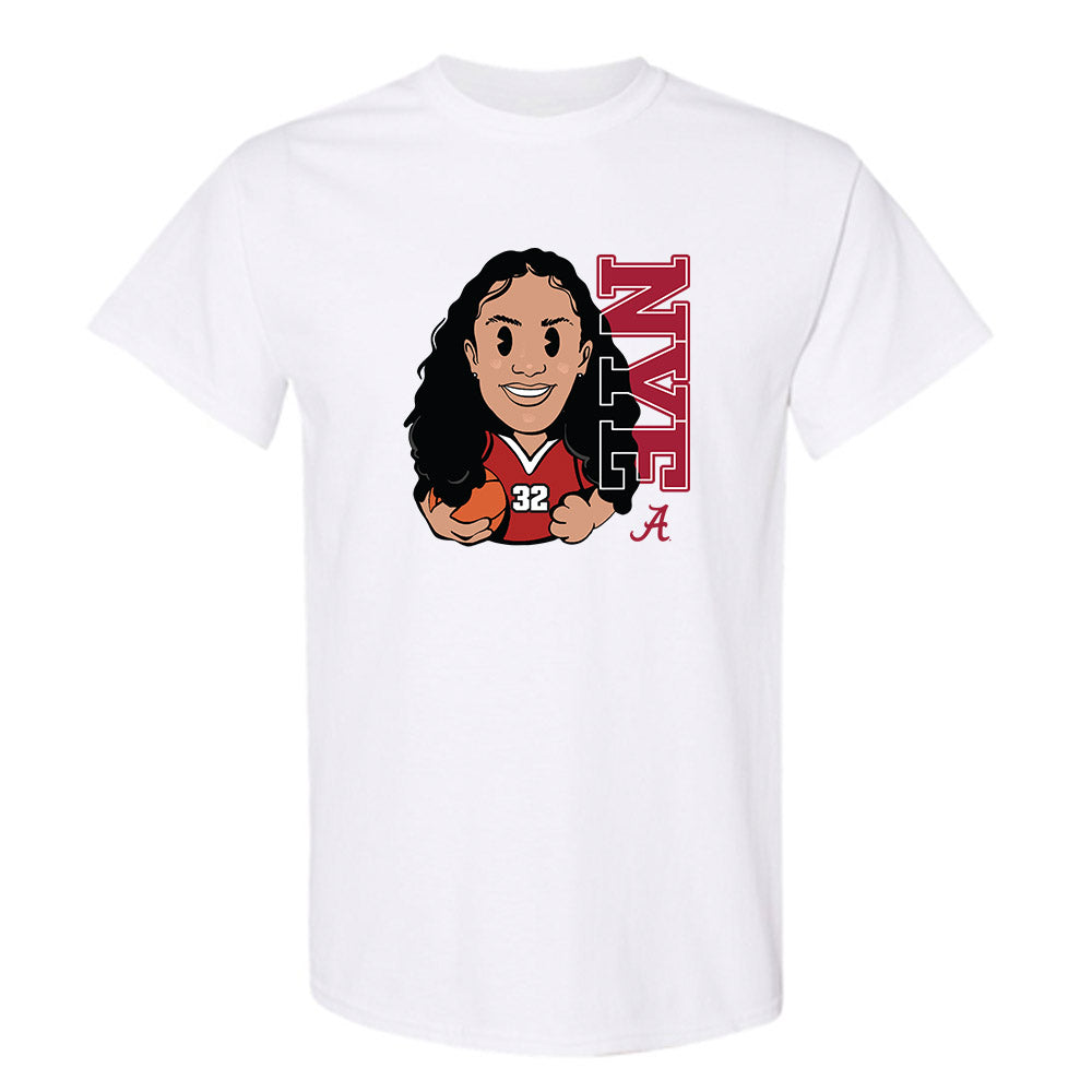 Alabama - NCAA Women's Basketball : Aaliyah Nye - T-Shirt-0