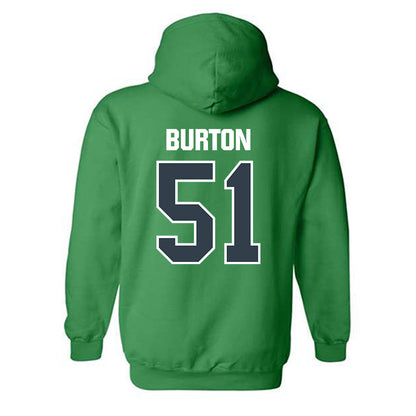 UAM - NCAA Baseball : Drew Burton - Classic Shersey Hooded Sweatshirt-1