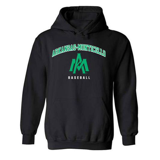 UAM - NCAA Baseball : Drew Burton - Classic Shersey Hooded Sweatshirt-0