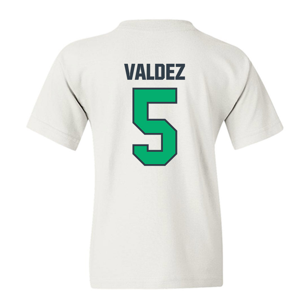 UAM - NCAA Men's Basketball : Gianssen Valdez - Classic Shersey Youth T-Shirt-1