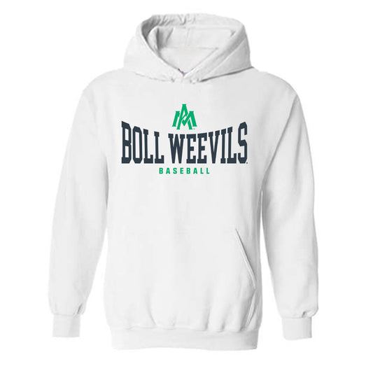 UAM - NCAA Baseball : Drew Floyd - Classic Shersey Hooded Sweatshirt-0