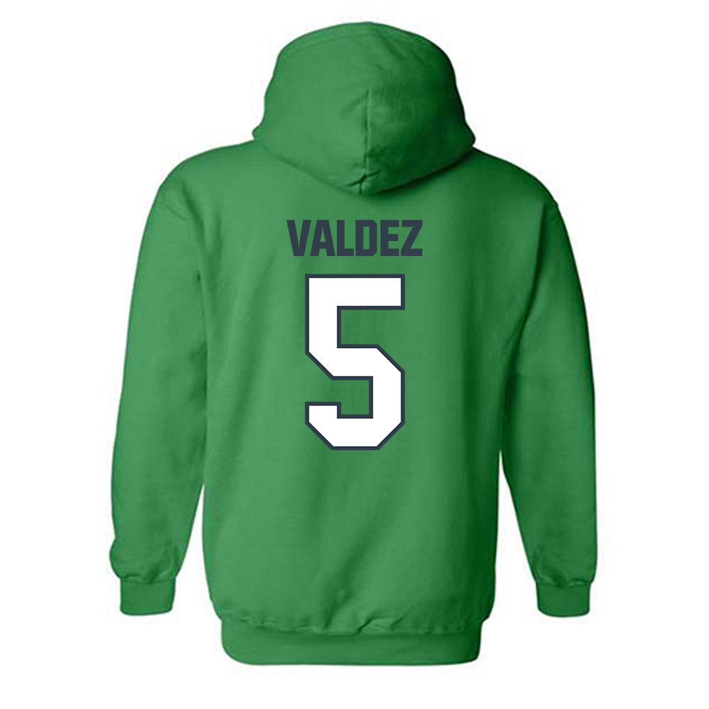 UAM - NCAA Men's Basketball : Gianssen Valdez - Classic Shersey Hooded Sweatshirt-1