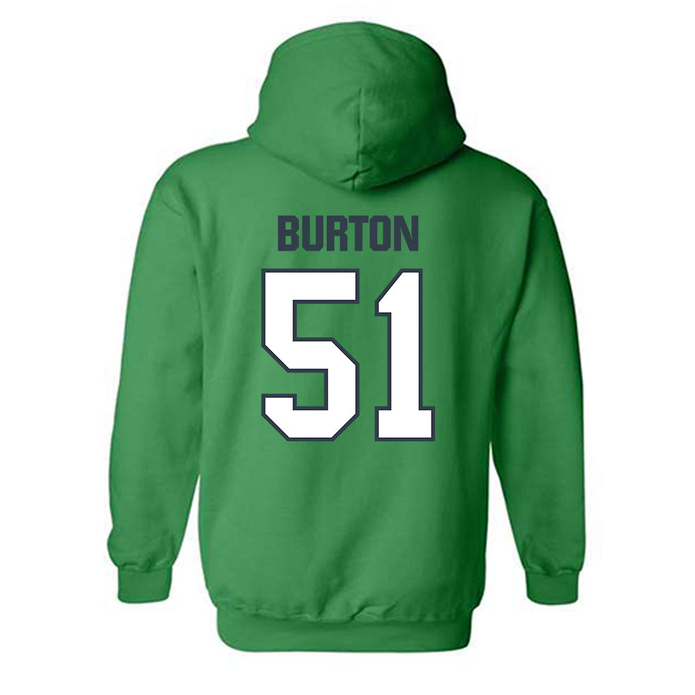 UAM - NCAA Baseball : Drew Burton - Classic Shersey Hooded Sweatshirt-1