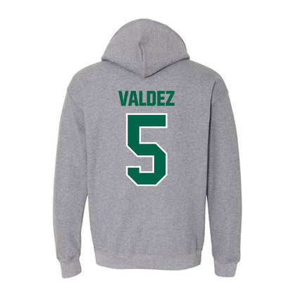 UAM - NCAA Men's Basketball : Gianssen Valdez - Classic Shersey Hooded Sweatshirt-1