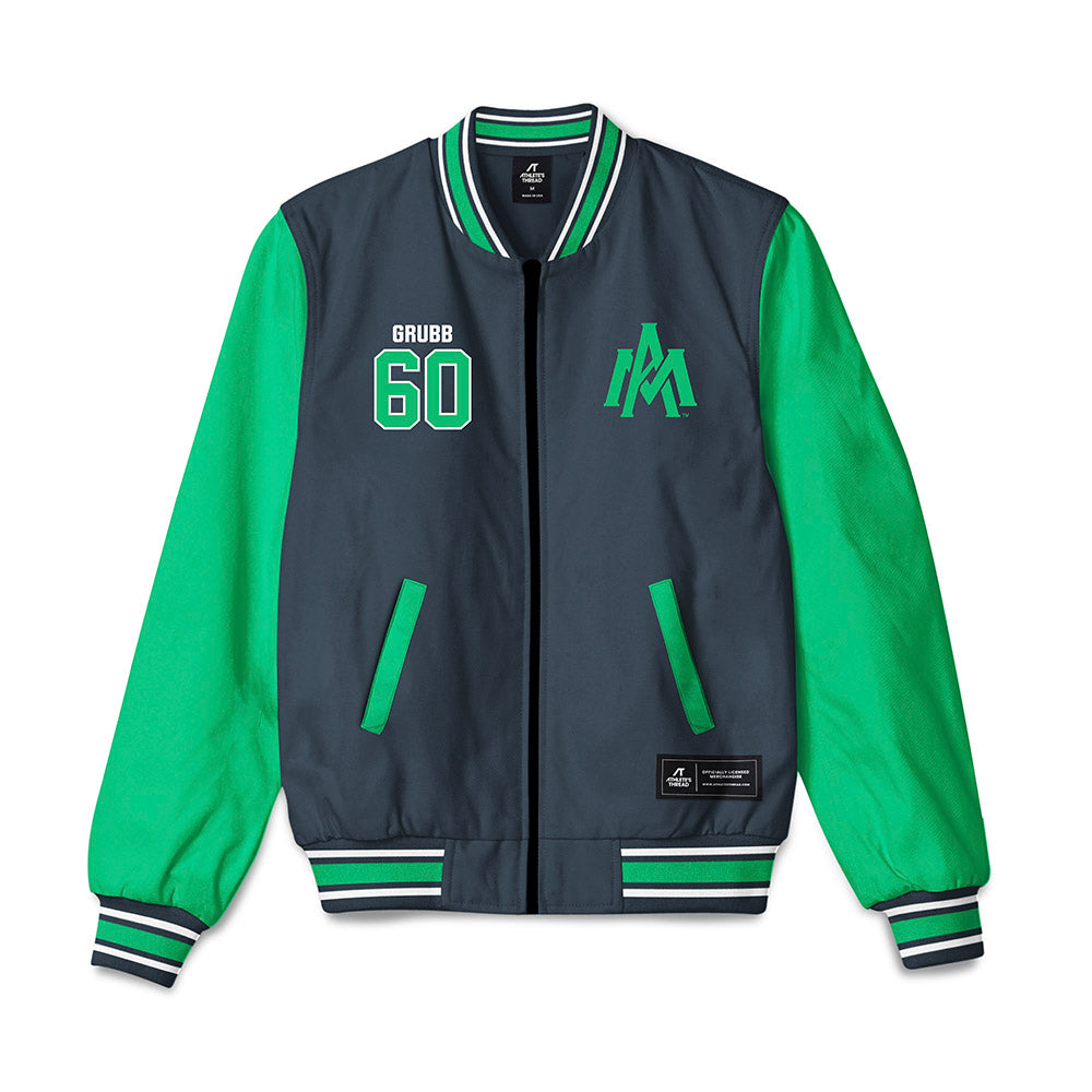 UAM - NCAA Football : Jackson Grubb - Bomber Jacket-0