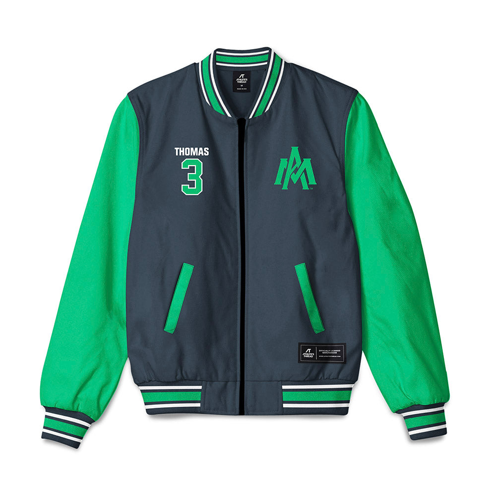 UAM - NCAA Football : Charles Thomas - Bomber Jacket-0