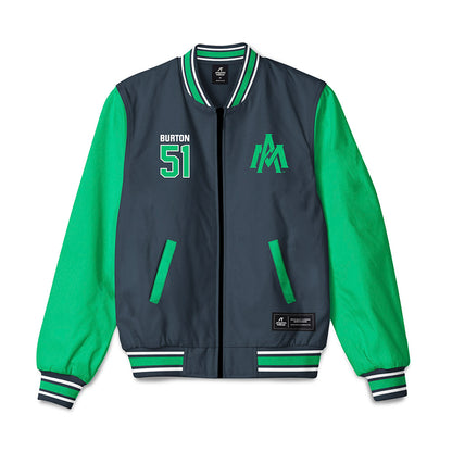 UAM - NCAA Baseball : Drew Burton - Bomber Jacket-0