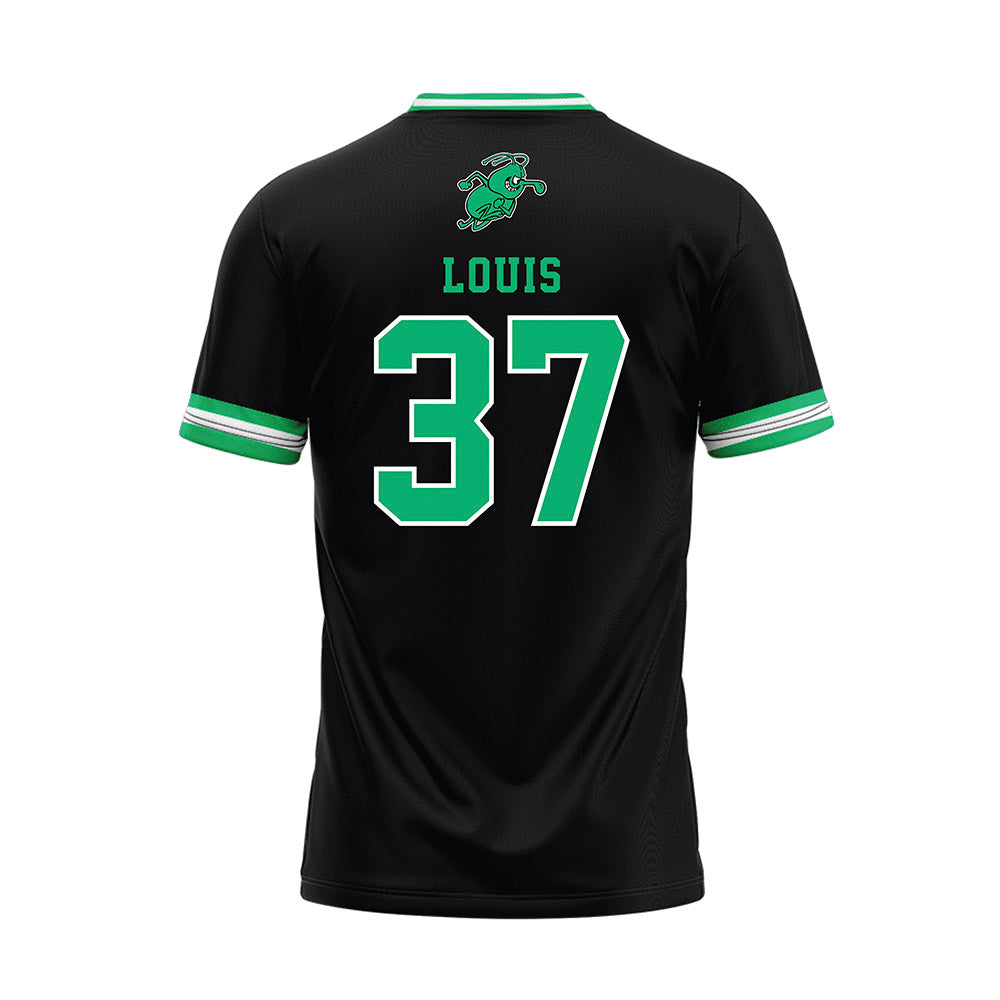 UAM - NCAA Baseball : Bryce Louis - Black Baseball Jersey-1
