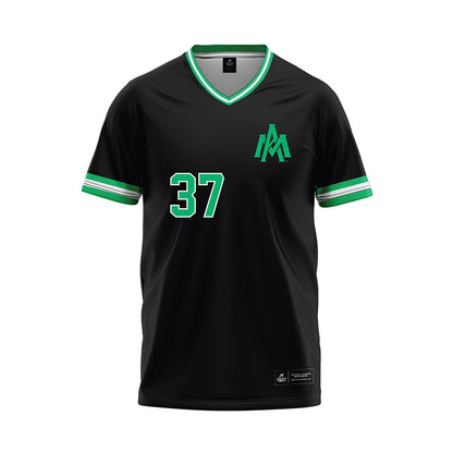 UAM - NCAA Baseball : Bryce Louis - Black Baseball Jersey-0