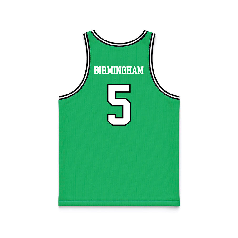 UAM - NCAA Men's Basketball : Jackson Birmingham - Green Basketball Jersey-1