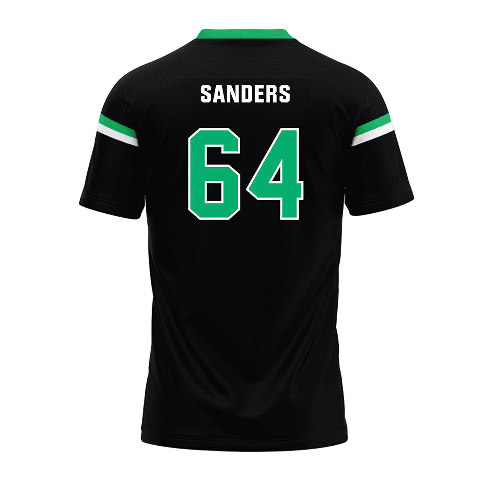 UAM - NCAA Football : Karter Sanders - Black Premium Football Jersey-1