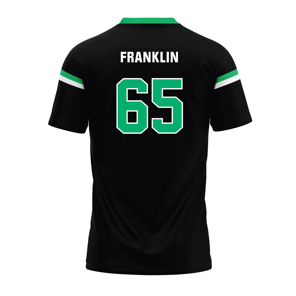 UAM - NCAA Football : Derius Franklin - Black Premium Football Jersey-1