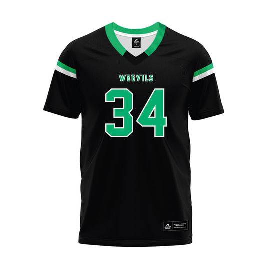 UAM - NCAA Football : Dylan Duhon - Black Premium Football Jersey-0