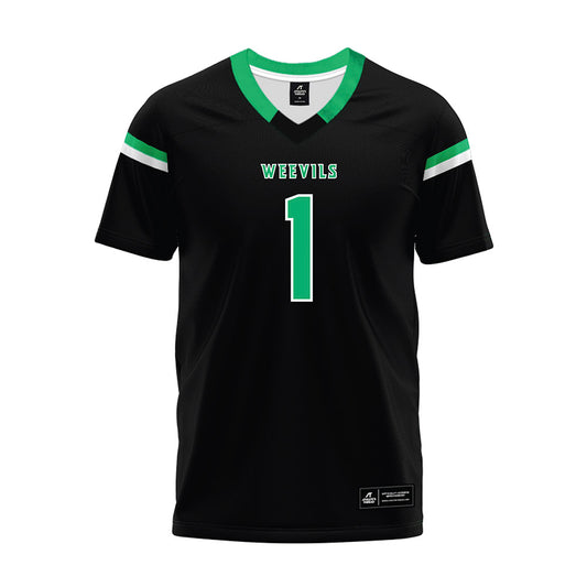 UAM - NCAA Football : Jaylen Sulton - Black Premium Football Jersey-0