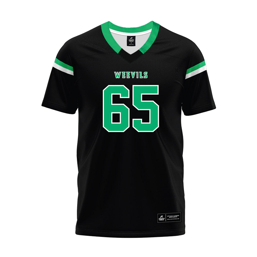UAM - NCAA Football : Derius Franklin - Black Premium Football Jersey-0