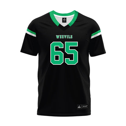 UAM - NCAA Football : Derius Franklin - Black Premium Football Jersey-0