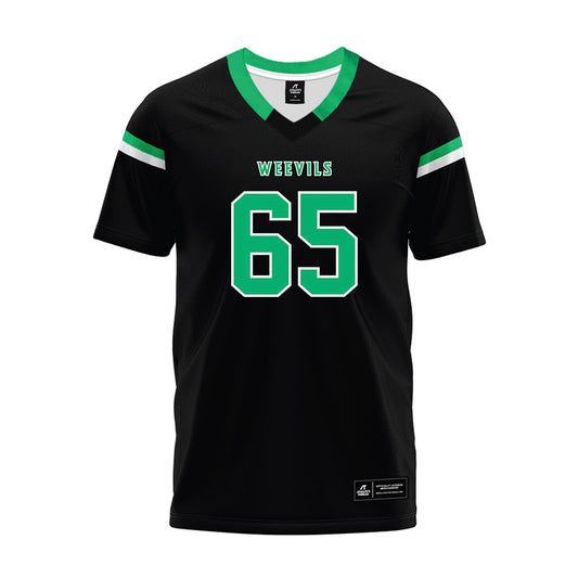 UAM - NCAA Football : Derius Franklin - Black Premium Football Jersey-0