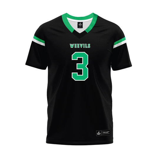 UAM - NCAA Football : Charles Thomas - Black Premium Football Jersey-0