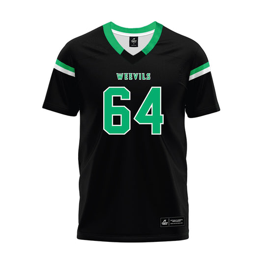 UAM - NCAA Football : Karter Sanders - Black Premium Football Jersey-0