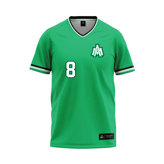 UAM - NCAA Softball : Ashlynne Vote - Green Baseball Jersey-0