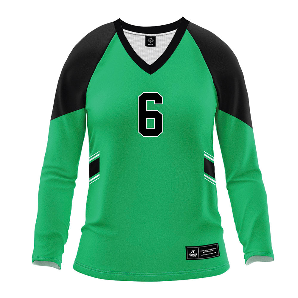 UAM - NCAA Women's Volleyball : Taylor Wilson - Green Volleyball Jersey-0