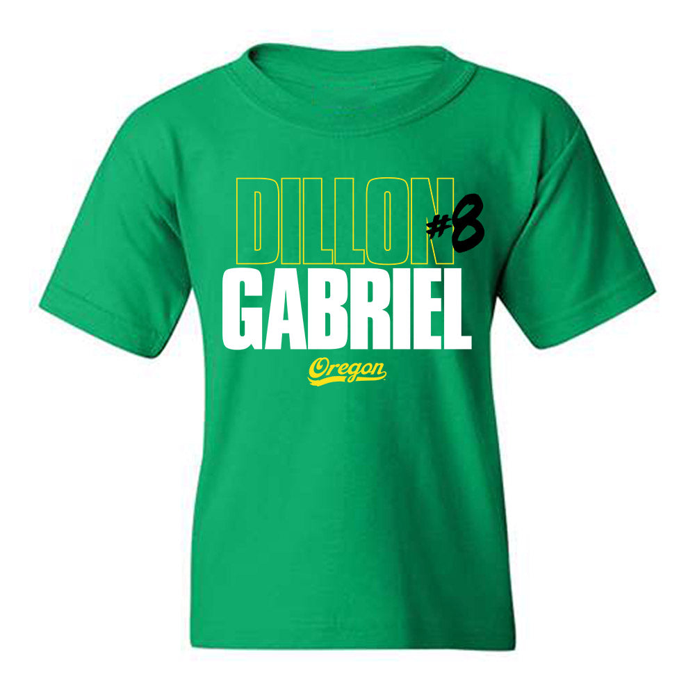 Oregon - NCAA Football : Dillon Gabriel - Classic Shersey Youth T-Shirt-0