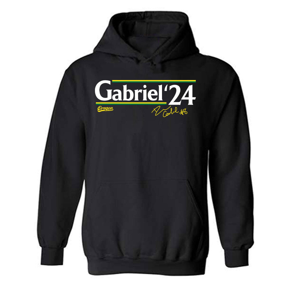 Oregon - NCAA Football : Dillon Gabriel - Classic Shersey Hooded Sweatshirt-0