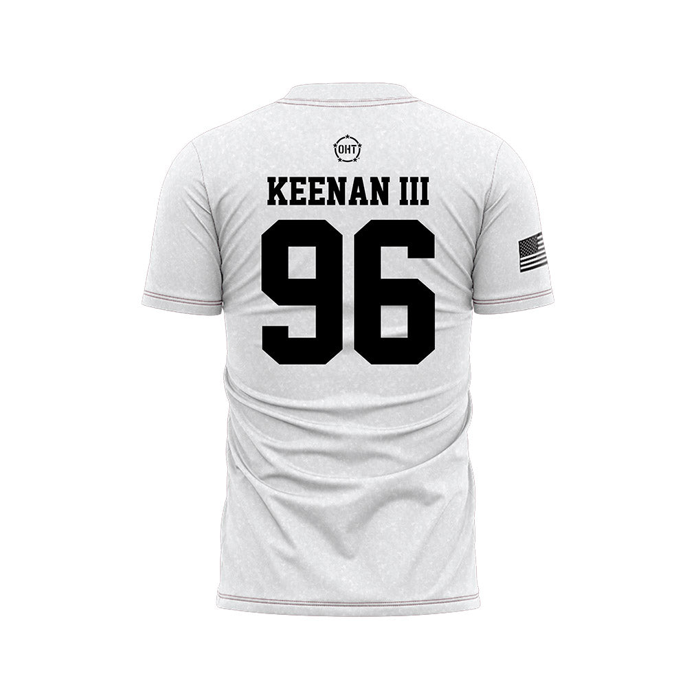 Alabama - NCAA Football : Tim Keenan III - Operation Hat Trick Soccer Jersey-1