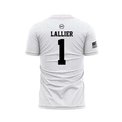 Alabama - NCAA Women's Soccer : Coralie Lallier - Operation Hat Trick Soccer Jersey-1