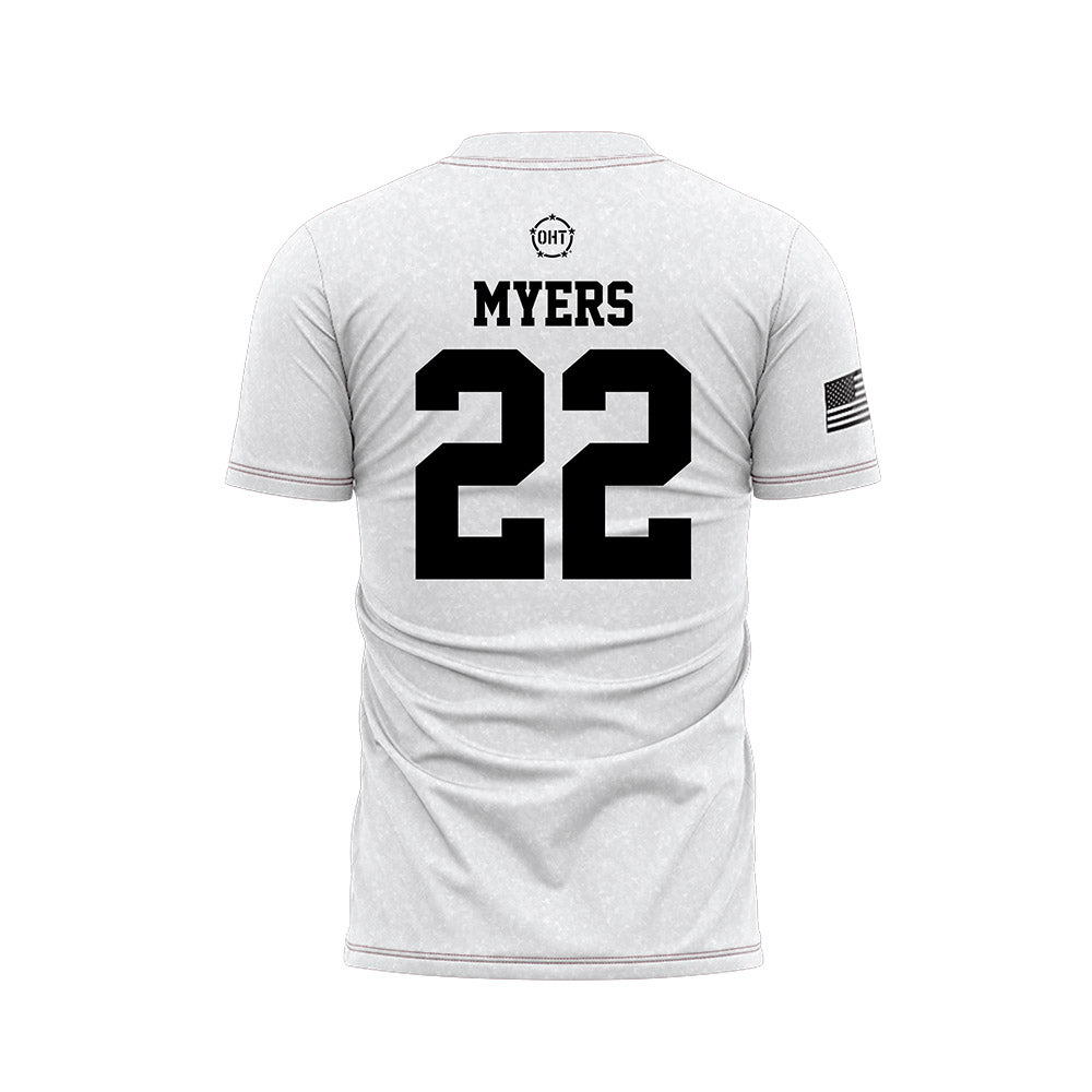 Alabama - NCAA Baseball : Braylon Myers - Operation Hat Trick Soccer Jersey-1