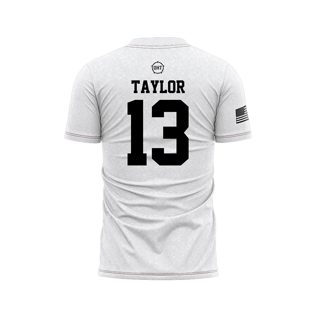 Alabama - NCAA Football : Ivan Taylor - Operation Hat Trick Soccer Jersey-1