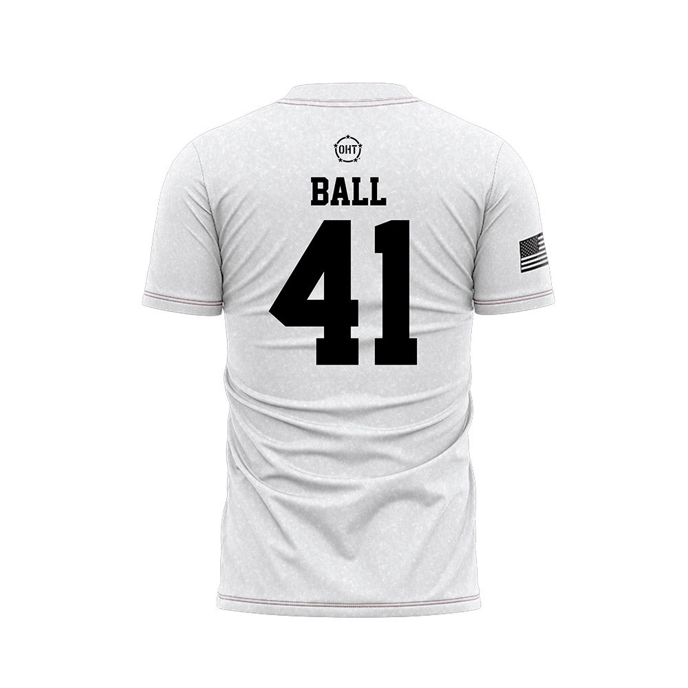 Alabama - NCAA Baseball : Connor Ball - Operation Hat Trick Soccer Jersey-1