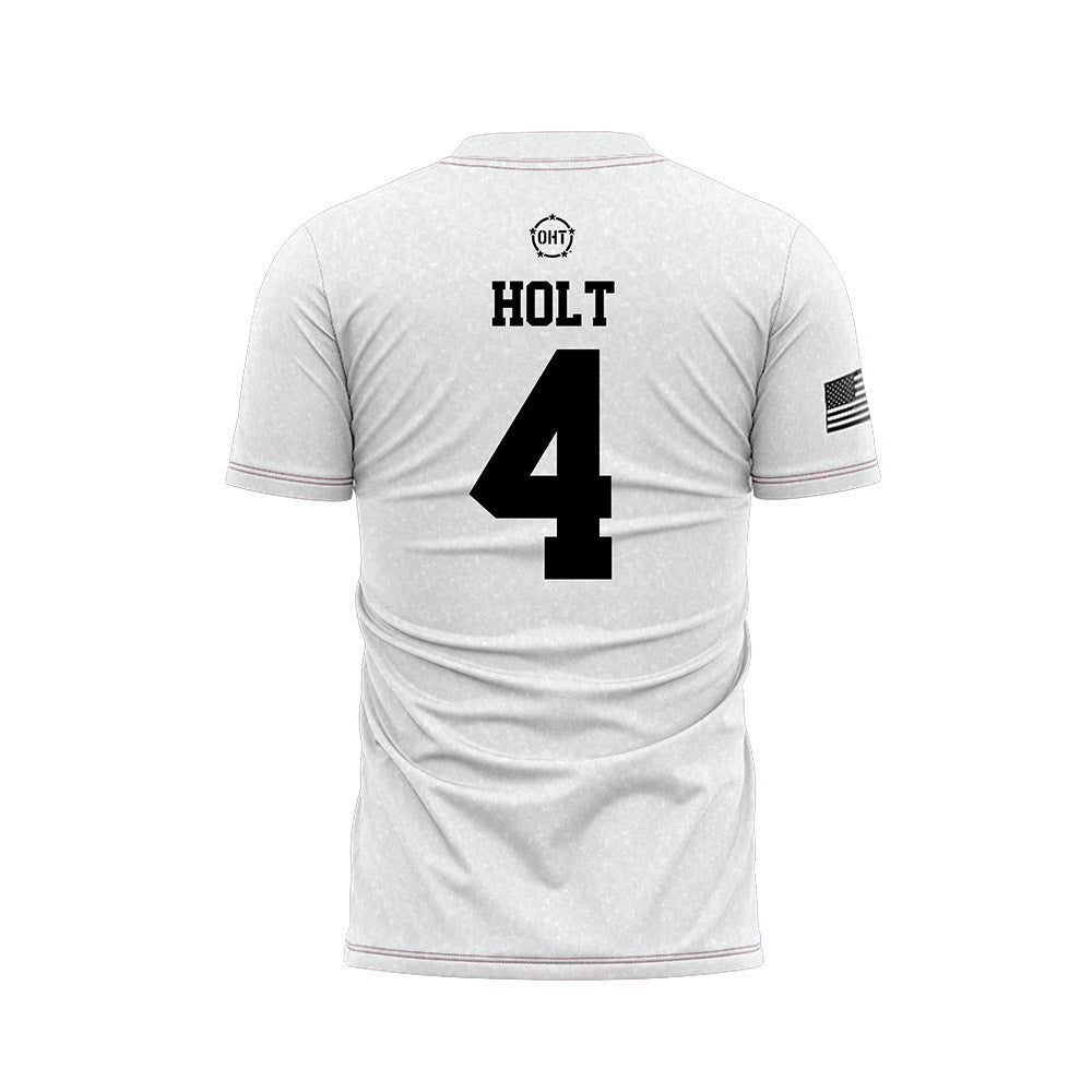 Alabama - NCAA Baseball : Brennan Holt - Operation Hat Trick Soccer Jersey-1