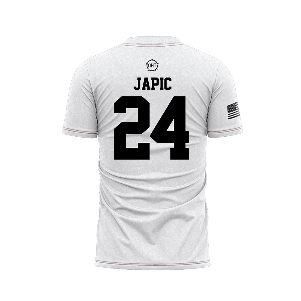 Alabama - NCAA Women's Soccer : Sydney Japic - Operation Hat Trick Soccer Jersey-1