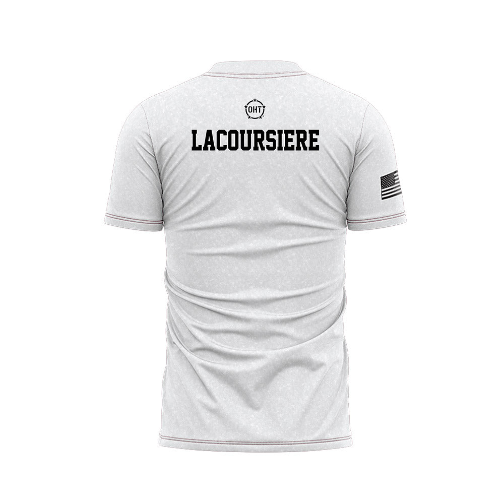 Alabama - NCAA Women's Gymnastics : Chloe LaCoursiere - Operation Hat Trick Soccer Jersey-1